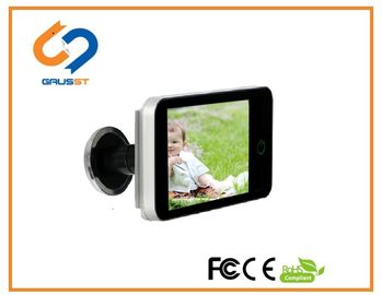 Hidden Doorbell LCD Peephole Viewer With 120 Degree Wide Angle 4.0 Inch LCD